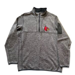 NWOT Louisville Cardinals Quarterzip
